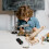 Sett Stämgångs Science Lärandekit Diy Kranmodell För Barn 10