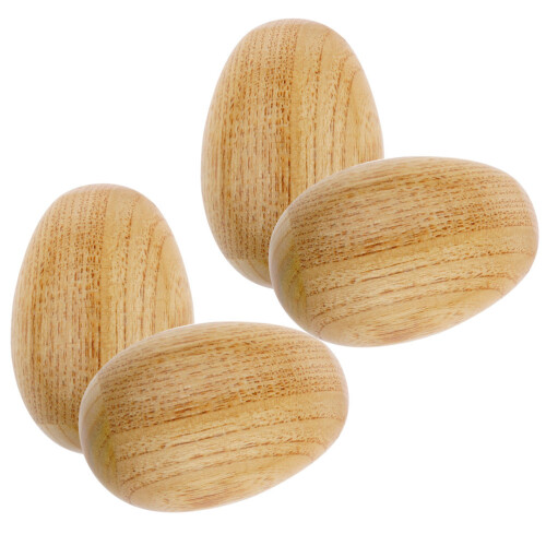 4 Delar Träägg Maracas Ljudlek För Barn