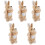 5Pcs Tecknad Handdocka Förälder-Barn 5