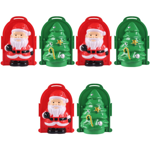 6 Pcs Winter Makers For Kids With Snow Molds 2