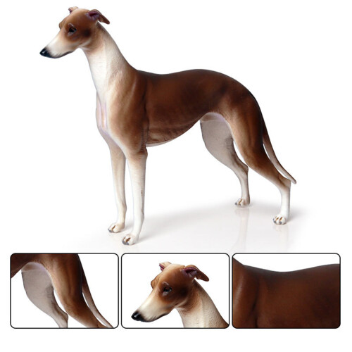 2 Delar Hög Simulerad Hundmodelllek Barn 1