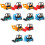 12 Macchina Ingegneristica Bulldozer Escavatore 3
