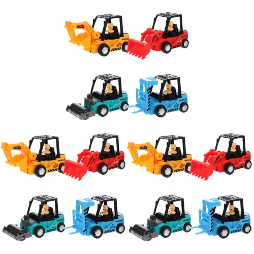 12 Macchina Ingegneristica Bulldozer Escavatore 1