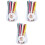 3 Set Minihus Crayons Simulering Jul Minikrita Miniörer 4