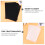 100 Folhas Papel Transfer Multifuncional Para Carimbo Borracha 11
