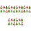 36 Pcs Christmas Themed Pull Back Playthings Ornaments 3