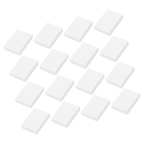 40Pcs Dockshus Bok Miniatyrböcker Dekorationsböcker Vit