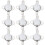 10Pcs Termisk Termostat Temperaturreglering Normalt Inomhus 10
