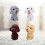 4 Delar Teddyhund Pennmärkesradergummi För Barn 9