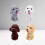4 Delar Teddyhund Pennmärkesradergummi För Barn 4