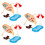 3 Set Minibadpool Minihus Strandstol Båt Liggstol 9