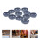 12 Pcs Dockshus Miniatyrskålar 4