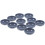 12 Pcs Dockshus Miniatyrskålar 9
