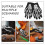Unisex Halloween Skeleton Skull Claw Full Gloves ( ) 8