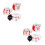 6 Pcs Simulerad Mini Kaffé Te Set Juldekoration Skrivbordsdecor 11
