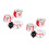 6 Pcs Simulerad Mini Kaffé Te Set Juldekoration Skrivbordsdecor 8