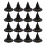 36Pcs Mini Halloweenhäxorhattar För Hantverk Och 1