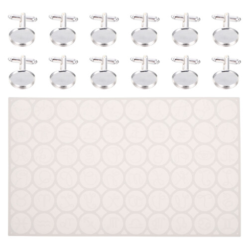 Conjunto De Para Botões De E Cufflinks Para Artesanato