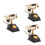 3 St Dollhus-Telefoner 1:12 Miniatyr Svart 8