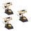 3 St Dollhus-Telefoner 1:12 Miniatyr Svart 10