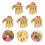 5Pcs Halloween Vinds Pop-Up Spökhands Urverksleksak 5