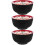 3Pcs Sparsgris Matformad Pengabank Nudlar Jar Sparkasspengar 10