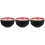 3Pcs Sparsgris Matformad Pengabank Nudlar Jar Sparkasspengar 6