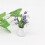 3Pcs Miniatyr Blommodell Vit Blå Trädgårdsscen 11
