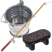 2Satser Mini Fiskespö Modell För Lek Och I Färgrik Design