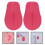 5Pcs Realistiska Plush Hundleksaker Tunga Tillbehör 9