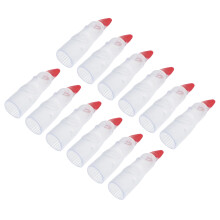 24 Pcs Falska Naglar Halloweenskämt Plast Fingerfästen