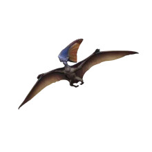 1 St Pterosaurmodell Solid Dinosauriemodell Djurfigur
