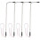 4Pcs Sand Table Gatlampa Modell Ljusmodell Stolpmodell 2