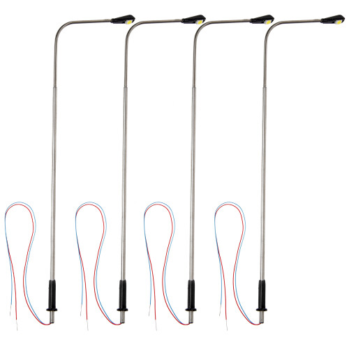 4Pcs Sand Table Gatlampa Modell Ljusmodell Stolpmodell 1