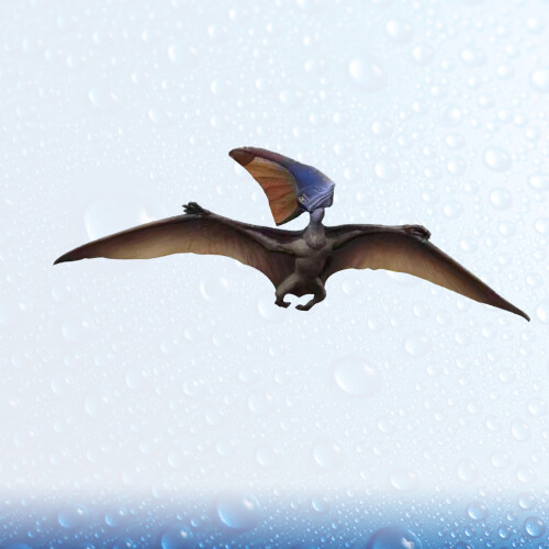 1 St Pterosaurmodell Solid Dinosauriemodell Djurfigur 1