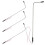 4Pcs Sand Table Gatlampa Modell Ljusmodell Stolpmodell 10