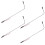 4Pcs Sand Table Gatlampa Modell Ljusmodell Stolpmodell 9