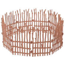 5 Set Miniatyr Lantgård Staket För Diy Mikro