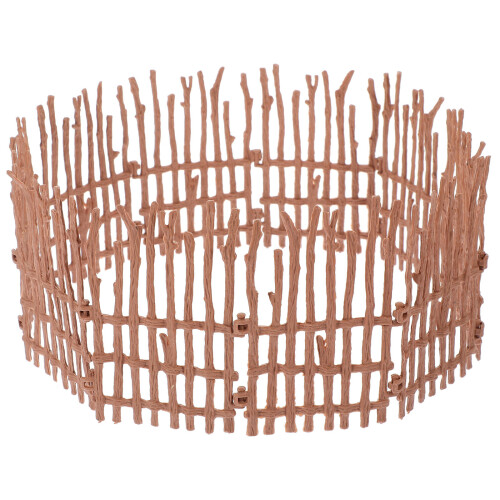 5 Set Miniatyr Lantgård Staket För Diy Mikro