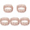 5 Set Miniatyr Lantgård Staket För Diy Mikro 4