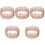 5 Set Miniatyr Lantgård Staket För Diy Mikro 5