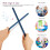 16Pcs Rhythm Sticks Pedagogiska Musikleksaker För Barn 7