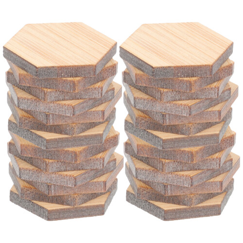 48St Khaki Miniatyrgolv Hexagon För Dockhus 2