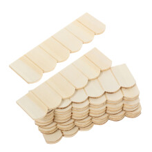 36Pcs Dockhus Takpannor Miniatyr Möbel Modell För DIY