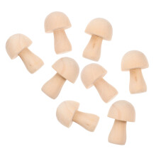 10Pcs Diy Simulerade Svampornament Av , Graffiti Svampdekorationer