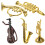 15St Miniinstrumentset Färgglada Plastinstrumennt Dockhus 3