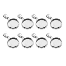 20 Unidades Kit Accesorios Para Collar Acero Inoxidable