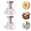 4St Mini Taklampa Silver Miniatyr Möbel Simulering 11