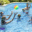 3Pcs Barns Fladdrande Boll Pvc Regnbågsfärgad 4
