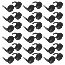100Pcs Dockglas Minisolvglaskor För Dockor Tillbehör